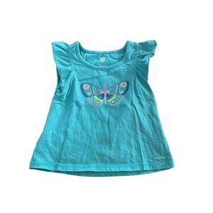 Tea Collection Greece Butterfly Flutter Tee Size 2